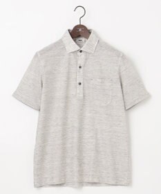 JOSEPH ABBOUD 【吸水速乾/軽量】リネンTOPピケ ポロシャツ