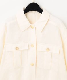リネンタッチシャツジャケット / GRACE CONTINENTAL | ファッション 