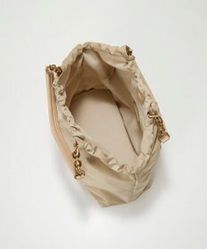 TOPKAPI 【TREASURE TOPKAPI】コンビチェーン ギャザー ナイロン トートバッグ