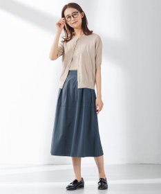 J.PRESS LADIES 【WEB限定カラーあり・洗える】ライトタフタ フレアー スカート