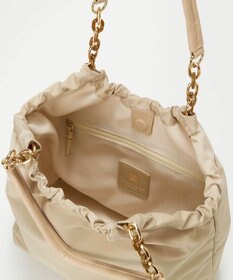 TOPKAPI 【TREASURE TOPKAPI】コンビチェーン ギャザー ナイロン トートバッグ