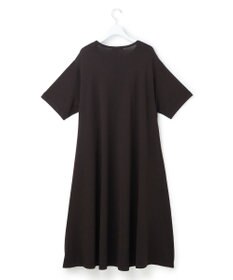 23区 L 【先行予約/Lサイズ限定】レーヨンポリエステルストレッチ ニット フレア ワンピース