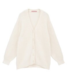 Maison de FLEUR フェザーヤーンカーディガン