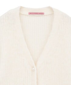 Maison de FLEUR フェザーヤーンカーディガン