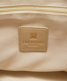TOPKAPI 【TREASURE TOPKAPI】コンビチェーン ギャザー ナイロン トートバッグ
