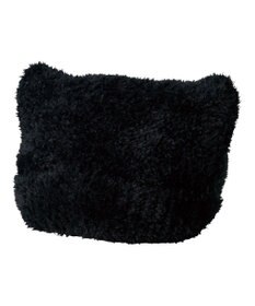 MOONBAT estaa(エスタ) ボリュームヘアリー 猫耳シャロット ニット帽 帽子