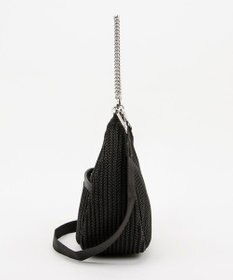 LeSportsac CHAIN CROCHET N/S HOBO/ブラッククロシェ