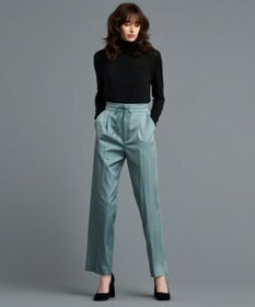 uncrave 【洗える】サテン ドロストパンツ（uncrave STANDARD）