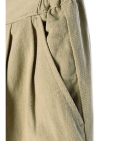 CRAFT STANDARD BOUTIQUE 綿ピーチ綺麗シルエットパンツ