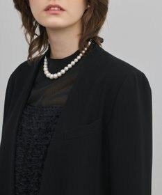 GRACE CONTINENTAL トリアセノーカラージャケット