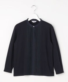 J.PRESS LADIES レースコンビ ボウタイ カットソー