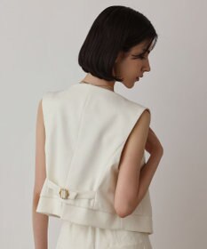 GRACE CONTINENTAL オックスショートジレ