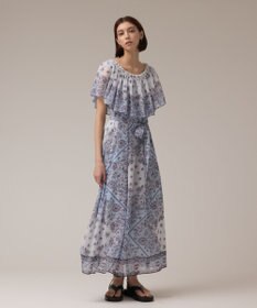 GRACE CONTINENTAL マルチWAYシフォンワンピース