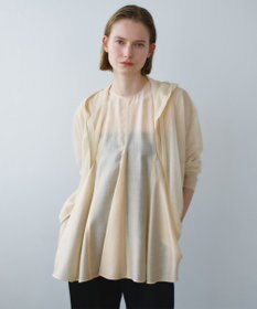 BEIGE， SIDERITE / シアージップフーディーニット