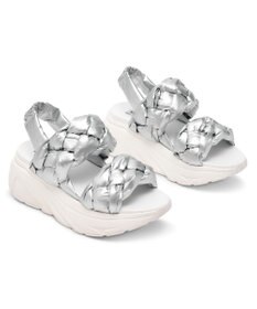 STEVE MADDEN HORIZON 5 編み込みスポーツサンダル