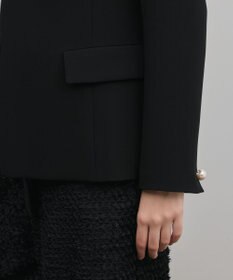 GRACE CONTINENTAL トリアセノーカラージャケット