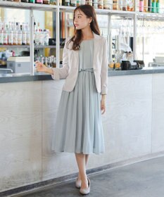 Tiaclasse L 【ダブルクロス・洗える】テーラードジャケット