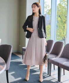 Tiaclasse L 【ダブルクロス・洗える】テーラードジャケット