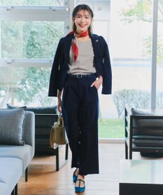 Tiaclasse L 【ダブルクロス・洗える】テーラードジャケット