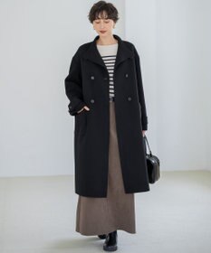 23区 L 【洗える】Armor-lux パネルボーダー 長袖Tシャツ