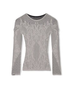 Chacott 【ノーソーイングニット】リバーシブルクルーネックトップ