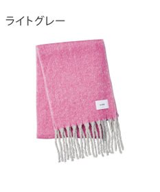 MOONBAT estaa ボリュームマフラー シャンブレー／手洗い可