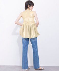 NAVE 【Nave・シアー素材】ラメボイル ブラウス