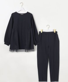 ANY SIS 【WEB・一部店舗限定】ペプラムチュールコンビ セット