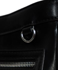 WEGO チャーム付きハトメベルトバッグ