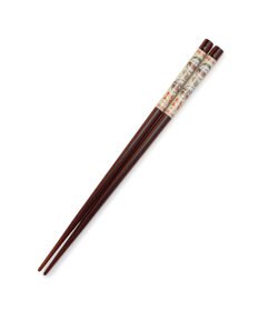 Mother garden しろたん 木製箸 21㎝ 《中華柄》単品