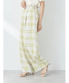 earth music&ecology タックワイドパンツ