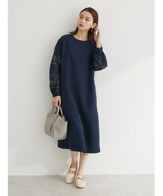 Green Parks 洗える袖レースワンピース