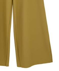 Green Parks 楽ちんプリーツワイドパンツ