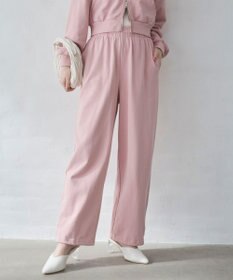 WEGO 【ウエストゴム/XSSMサイズ展開】スウェットワイドパンツ