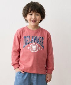 ANY KIDS ロゴプリント 長袖Tシャツ