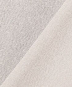 ICB 【WEB限定・洗える】BackSatinGeorgette ノーカラージレ