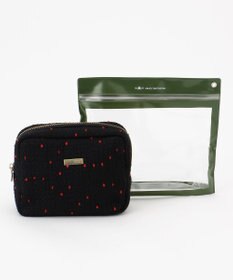 GRACE CONTINENTAL Fabricスクエアポーチ-AW