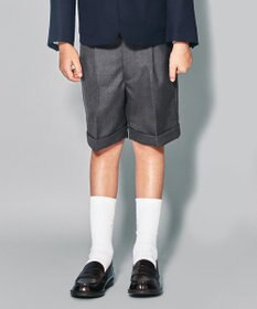 J.PRESS KIDS 【110-130cm】ウールサージ ハーフパンツ