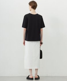 ICB L 【接触冷感・UVケア・洗える】ゼブラ柄 TEE