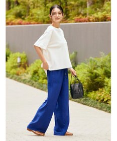 AMERICAN HOLIC 抗菌防臭＋接触冷感クルーネックカットプルオーバー