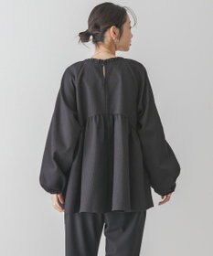 AMERICAN HOLIC ラグランジャガードロングブラウス