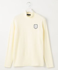 23区GOLF 冬の定番トップス【MEN】【吸湿発熱】グランサーモワッフル モックネックシャツ