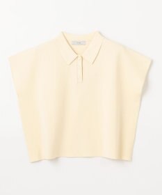 ANY ミラノリブニットポロ