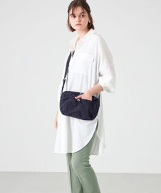 LA BAGAGERIE 【MONICA】クリンクルナイロン　ドロストショルダーバッグ