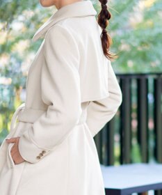 Tiaclasse フェイクウールステンカラーコート