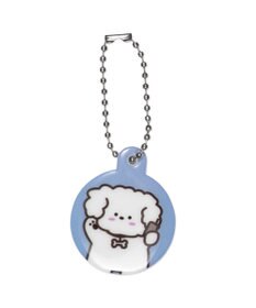 WEGO 【痛バ＆推し活グッズ】チャーム付きゆるアニマルガラケーカードホルダーキーホルダー