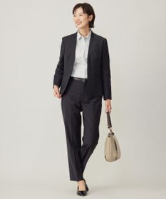 J.PRESS LADIES 【セットアップ対応】BAHARIYE SOLID テーパード パンツ