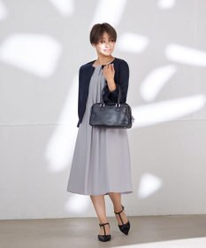 Tiaclasse 【洗える】スタイルアップも叶うピンタックワンピース