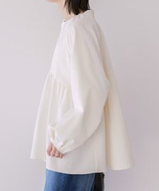 AMERICAN HOLIC ラグランジャガードロングブラウス