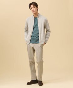 J.PRESS MEN ギマコットンフルジップ カーディガン
